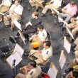 Formada hace 50 años, la banda, viene desarrollado un variado repertorio que incluye a toda la música popular del ultimo siglo.
