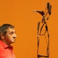 Diálogo entre el Maestro y "sus alumnos" en el cierre de la muestra “Maestro Pelli”.