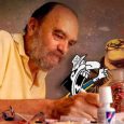 Charla acerca de la vida y obra del ilustrador rosarino con sus compañeros en la Revista Hortensia.