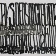 ADRIÁN MANAVELLA El artista retoma las expresiones caligráficas y tipográficas que caracterizan su obra.