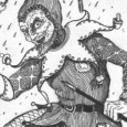 Ilustraciones que han salido de ese mundo oculto, de ese mundo subterráneo que habita en la cabeza del artista.