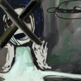 Pinturas digitales que tienen como base una fotografía de una pintura del año 1999.