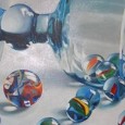 Objetos y pinturas inspirados en la infancia, la tuya, la mía, la nuestra, la de ellos.