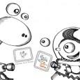 Presentación de la nueva obra "Abril y Patricio", un libro cuya historia está contada solo con ilustraciones.