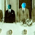 Obras que se pueblan de figuras des-caradas, bien por la multiplicación de rostros, bien por los colores que suplantan todo gesto.